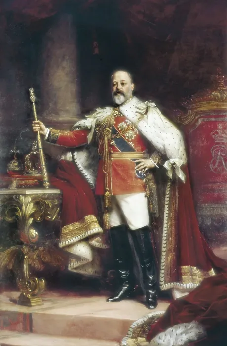 Framed Print : FILDES, Luke (1844-1927). Edward IV. 1902. Portrait donated by King George VI in 1912. Replica. Oil on canvas. UNITED KINGDOM. London. National Portrait Gallery