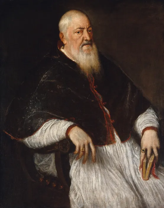 Framed Print : FILIPPO ARCHINTO, ARCHBISHOP OF MILAN, by Titian, 1555, Italian Renaissance painting Framed Print : FILIPPO ARCHINTO, ARCHBISHOP OF MILAN, by Titian, 1555, Italian Renaissance painting