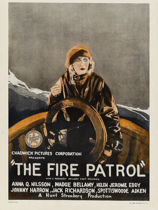 Framed Print : THE FIRE PATROL, Anna Q. Nilsson, 1924