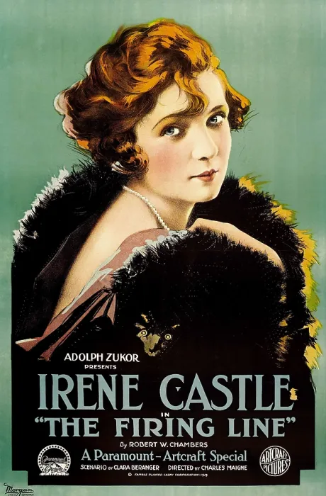 Framed Print : THE FIRING LINE, Irene Castle, 1919
