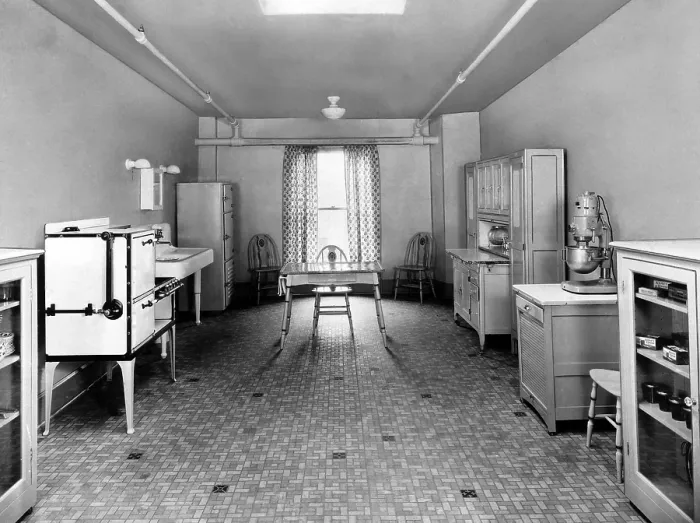 Framed Print : The first Kraft Kitchen, circa 1924. Courtesy: CSU Archives / Everett Collection Framed Print : The first Kraft Kitchen, circa 1924. Courtesy: CSU Archives / Everett Collection