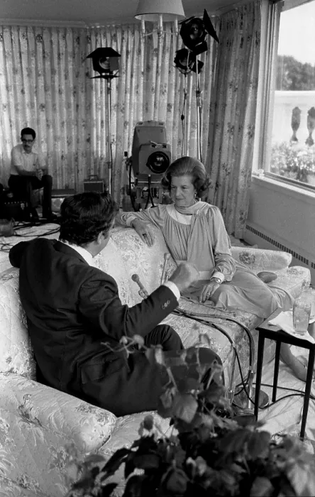 Framed Print : First Lady Betty Ford's interview with Morley Safer for CBS '60 Minutes' raised provoked controversy when she supported women's right to unrestricted abortion Framed Print : First Lady Betty Ford's interview with Morley Safer for CBS '60 Minutes' raised provoked controversy when she supported women's right to unrestricted abortion