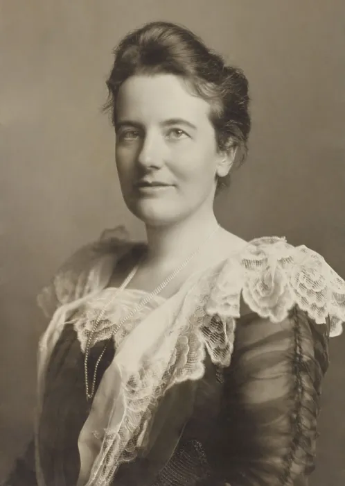 Framed Print : First Lady Edith Carow Roosevelt, 1902. Biographers describe her as a private woman who performed her public role with patience, grace, and dignity (BSLOC_2016_12_12)
