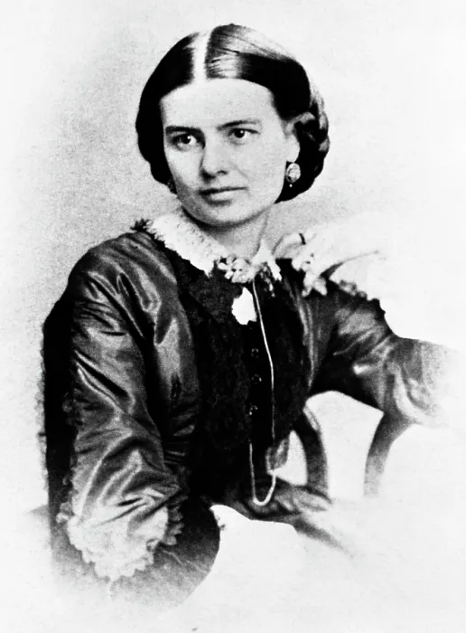 Framed Print : First Lady Ellen Herndon Arthur, wife of President Chester A. Arthur, ca. 1860s