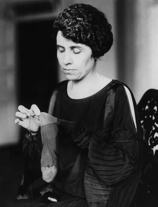 Framed Print : First Lady Grace Coolidge knits her husband's socks, 1923. Courtesy: CSU Archives / Everett Collection