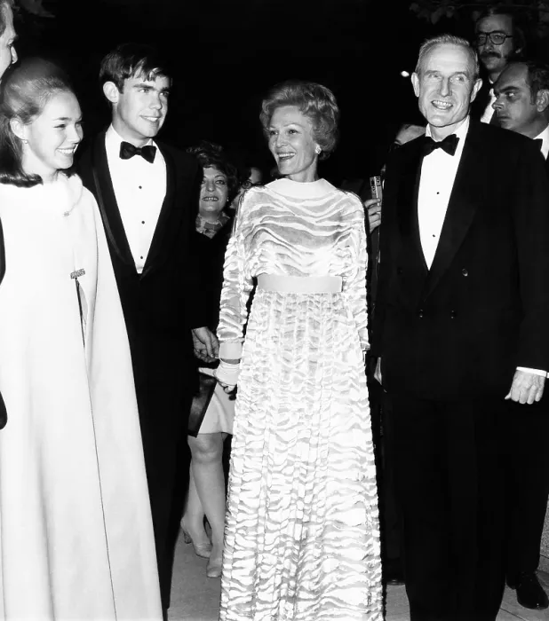 Framed Print : First Lady Pat Nixon and John D. Rockefeller III, at the new Juilliard School of Music. October 26, 1969 Framed Print : First Lady Pat Nixon and John D. Rockefeller III, at the new Juilliard School of Music. October 26, 1969