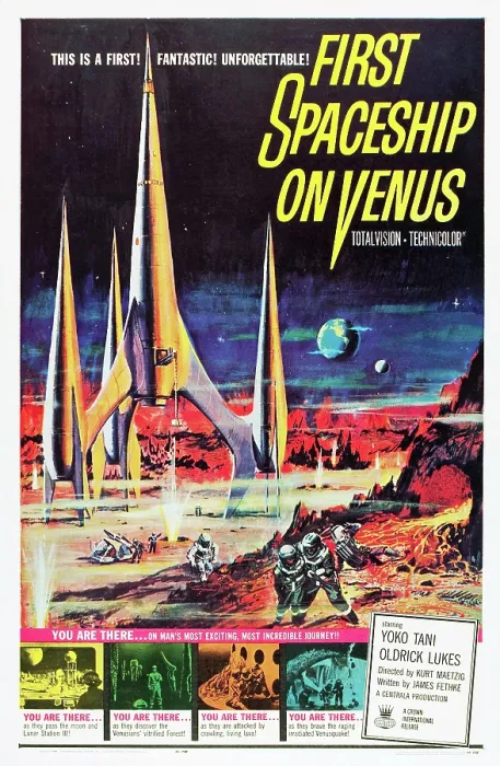 Framed Print : FIRST SPACESHIP ON VENUS, (aka DER SCHWEIGENDE STERN), 1960