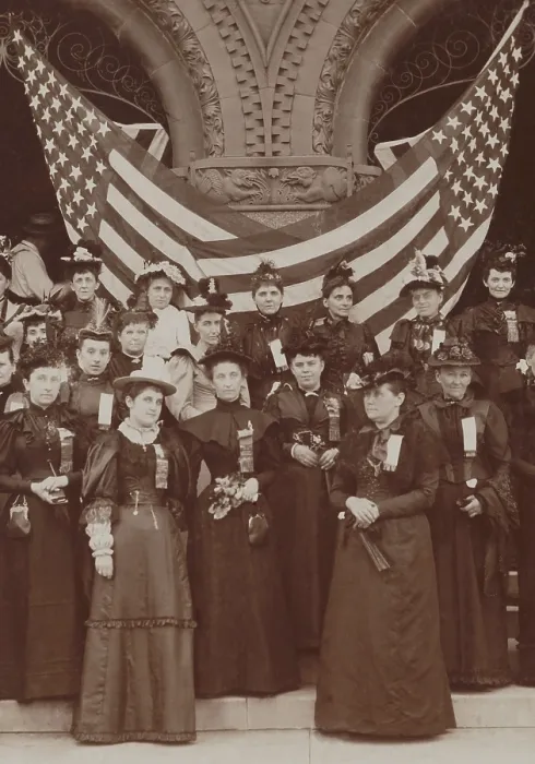 Framed Print : First state convention, of the Women's Auxiliary of the Keeley League, Dwight, Illinois, June 27-28, 1893