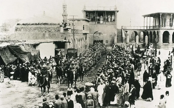 Framed Print : First Wolrd War. Entrance of the English troops, under Stanley Maude, into Bagdad. AISA / Everett Collection**US SALES ONLY** Framed Print : First Wolrd War. Entrance of the English troops, under Stanley Maude, into Bagdad. AISA / Everett Collection**US SALES ONLY**