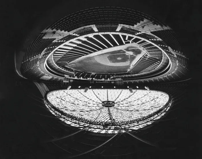 Framed Print : Fish eye view of the Astrodome (aka The Eighth Wonder of the World), Houston, Texas, 1965.. Courtesy: CSU Archives / Everett Collection Framed Print : Fish eye view of the Astrodome (aka The Eighth Wonder of the World), Houston, Texas, 1965.. Courtesy: CSU Archives / Everett Collection