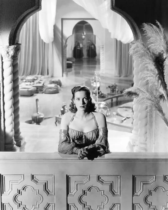 Framed Print : FLAME OF ARABY, Maureen O'Hara, 1951