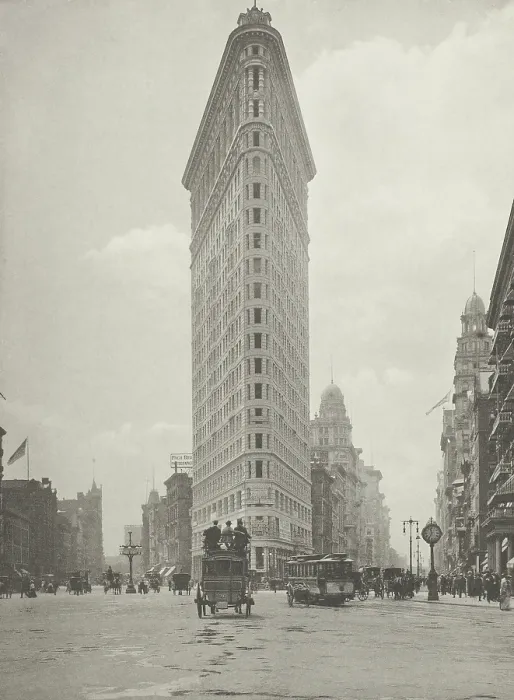 Framed Print : Flatiron Building, (a.k.a. Fuller building) was built by architect Daniel Burnham in 1902 Framed Print : Flatiron Building, (a.k.a. Fuller building) was built by architect Daniel Burnham in 1902