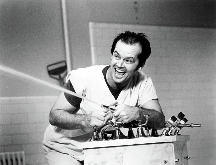 Framed Print : ONE FLEW OVER THE CUCKOO'S NEST, Jack Nicholson, 1975 Framed Print : ONE FLEW OVER THE CUCKOO'S NEST, Jack Nicholson, 1975