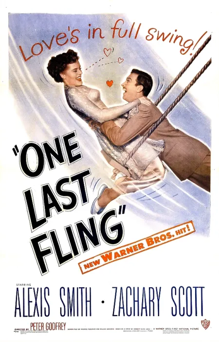 Framed Print : ONE LAST FLING, US poster, Alexis Smith, Zachary Scott, 1949 Framed Print : ONE LAST FLING, US poster, Alexis Smith, Zachary Scott, 1949