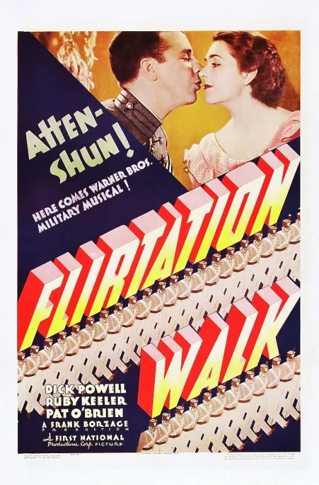 Framed Print : FLIRTATION WALK, US poster art, from left: Dick Powell, Ruby Keeler, 1934 Framed Print : FLIRTATION WALK, US poster art, from left: Dick Powell, Ruby Keeler, 1934