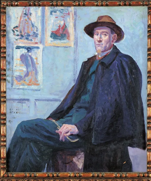 Framed Print : Flix Fnon, by Unknown Artist, 1901, 20th Century, oil on canvas, cm 31 x 45 - France, Ile de France, Paris, Muse dOrsay, RF1980-189. All
