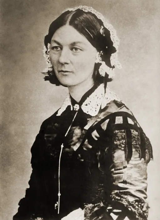 Framed Print : Florence Nightingale, founded modern nursing as an essential aspect of medical care