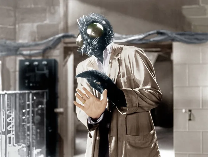 Framed Print : THE FLY, David Hedison, 1958. 20th Century-Fox Film Corporation, TM & Copyright / courtesy Everett Collection