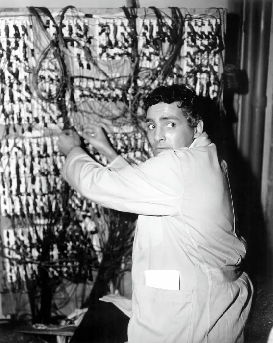 Framed Print : THE FLY, David Hedison, 1958. TM and Copyright (c) 20th Century Fox Film Corp. All rights reserved. Courtesy: Everett Collection Framed Print : THE FLY, David Hedison, 1958. TM and Copyright (c) 20th Century Fox Film Corp. All rights reserved. Courtesy: Everett Collection