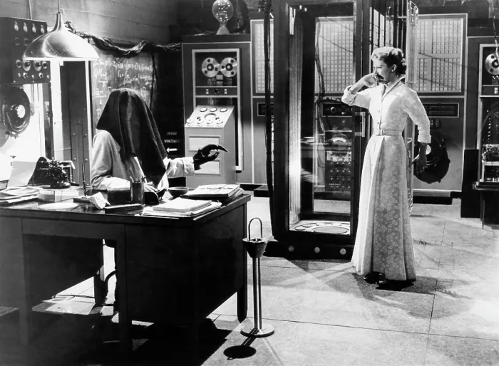 Framed Print : THE FLY, David Hedison, Patricia Owens, 1958, TM and Copyright (c)20th Century Fox Film Corp. All rights reserved