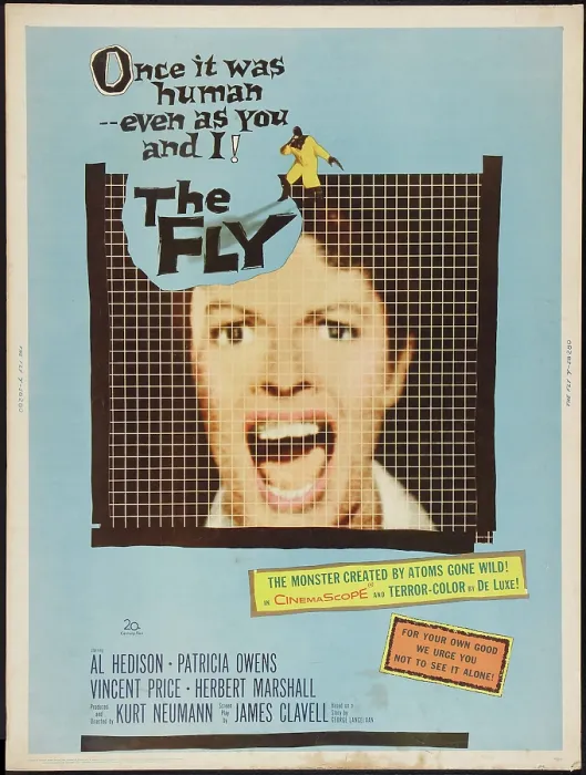 Framed Print : THE FLY, Patricia Owens on poster art, 1958, TM and Copyright 20th Century Fox Film Corp. All rights reserved. / courtesy Everett Collection