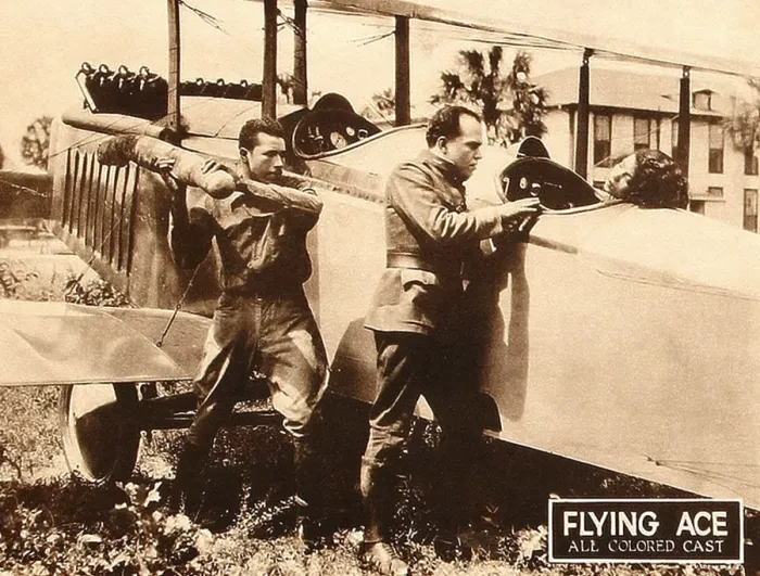 Framed Print : THE FLYING ACE, far right: Kathryn Boyd on lobbycard, 1926 Framed Print : THE FLYING ACE, far right: Kathryn Boyd on lobbycard, 1926