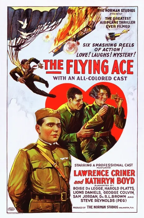 Framed Print : THE FLYING ACE, US poster art, Laurence Criner, Kathryn Boyd, 1926