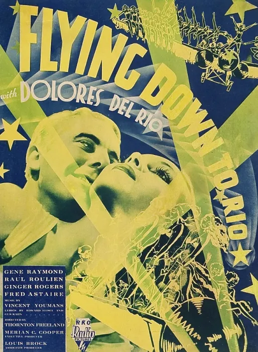 Framed Print : FLYING DOWN TO RIO, from left: Gene Raymond, Dolores Del Rio, 1933 Framed Print : FLYING DOWN TO RIO, from left: Gene Raymond, Dolores Del Rio, 1933