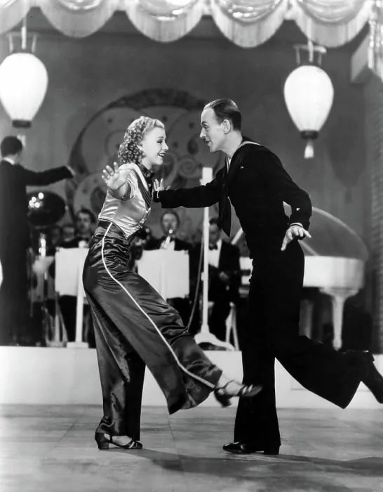 Framed Print : FOLLOW THE FLEET, Ginger Rogers, Fred Astaire, 1936