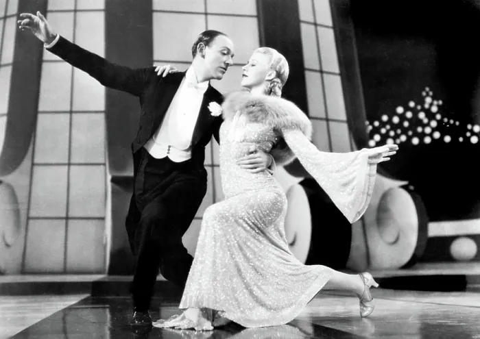 Framed Print : FOLLOW THE FLEET, l-r: Fred Astaire, Ginger Rogers, 1936