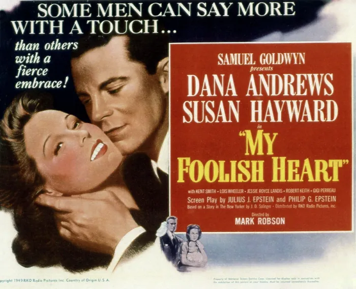 Framed Print : MY FOOLISH HEART, Susan Hayward, Dana Andrews, 1949