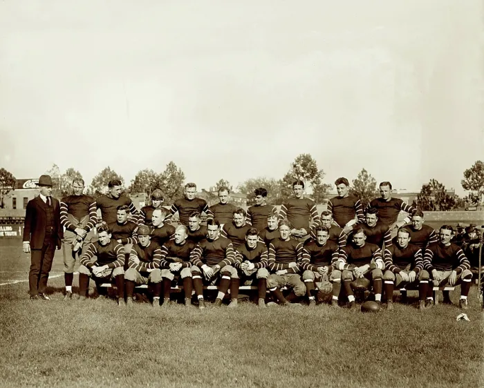 Framed Print : Football, Washington professional football team, circa 1921
