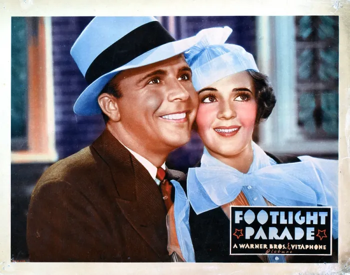 Framed Print : FOOTLIGHT PARADE, from left, Dick Powell, Ruby Keeler, 1933
