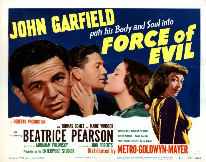 Framed Print : FORCE OF EVIL, John Garfield, Beatrice Pearson, Marie Windsor, 1948 Framed Print : FORCE OF EVIL, John Garfield, Beatrice Pearson, Marie Windsor, 1948
