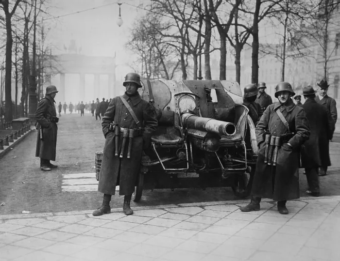 Framed Print : Forces of the Kapp Putsch of March 1920 against the German Weimer Republic government in Berlin