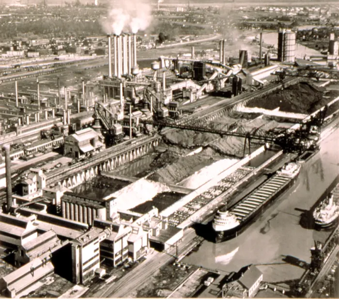 Framed Print : Ford Motor Co. River Rouge Plant, 1940s. Courtesy: CSU Archives  /  Everett Collection