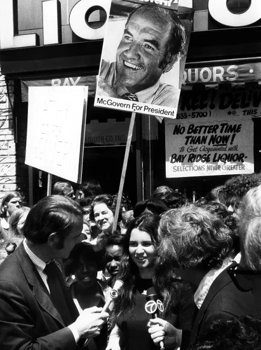 Framed Print : foreground center: Kathleen Kennedy (daughter of the late Senator Robert F)