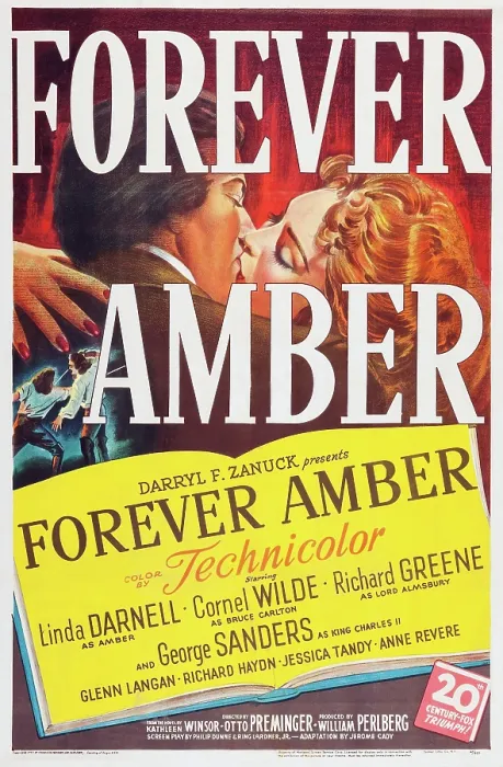 Framed Print : FOREVER AMBER, US poster art, Cornel Wilde, Linda Darnell, 1947. TM and Copyright (c) 20th Century Fox Film Corp. All rights reserved Framed Print : FOREVER AMBER, US poster art, Cornel Wilde, Linda Darnell, 1947. TM and Copyright (c) 20th Century Fox Film Corp. All rights reserved