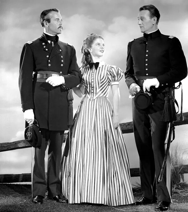 Framed Print : FORT APACHE, Henry Fonda, Shirley Temple, John Wayne, 1948