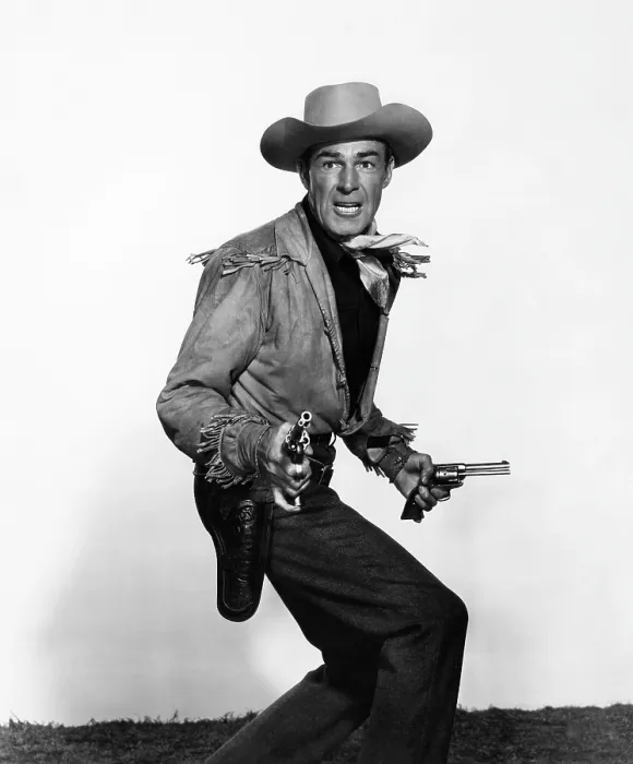 Framed Print : FORT WORTH, Randolph Scott, 1951