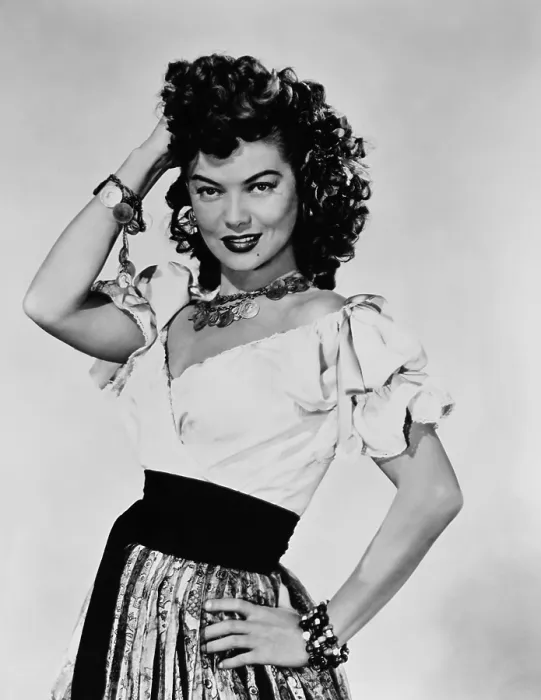 Framed Print : FORTUNES OF CAPTAIN BLOOD, Dona Drake, 1950 Framed Print : FORTUNES OF CAPTAIN BLOOD, Dona Drake, 1950