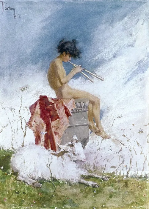 Framed Print : FORTUNY I MARSAL, Mariano (1838-1874). Idyll. 1868. Romanticism. Watercolour. SPAIN. Madrid. Prado Museum. - M.C.Esteban / Iberfoto / Everett Collection (275445)**US SALES ONLY** Framed Print : FORTUNY I MARSAL, Mariano (1838-1874). Idyll. 1868. Romanticism. Watercolour. SPAIN. Madrid. Prado Museum. - M.C.Esteban / Iberfoto / Everett Collection (275445)**US SALES ONLY**