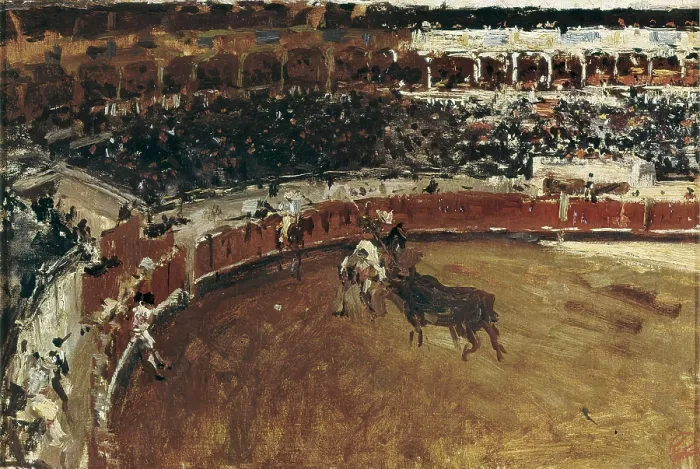 Framed Print : FORTUNY, Mariano (1838-1874). The Bullfight. 1870 - 1872. Romanticism. Oil on canvas. SPAIN. Madrid. Prado Museum. AISA / Everett Collection**US SALES ONLY** Framed Print : FORTUNY, Mariano (1838-1874). The Bullfight. 1870 - 1872. Romanticism. Oil on canvas. SPAIN. Madrid. Prado Museum. AISA / Everett Collection**US SALES ONLY**