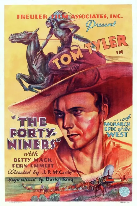 Framed Print : THE FORTY-NINERS, US poster, Tom Tyler, 1932