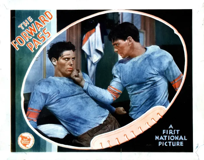 Framed Print : THE FORWARD PASS, from left, Allan Lane, Douglas Fairbanks, Jr. 1929