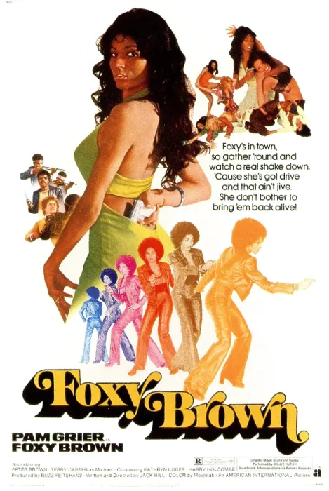 Framed Print : FOXY BROWN, Pam Grier, 1974