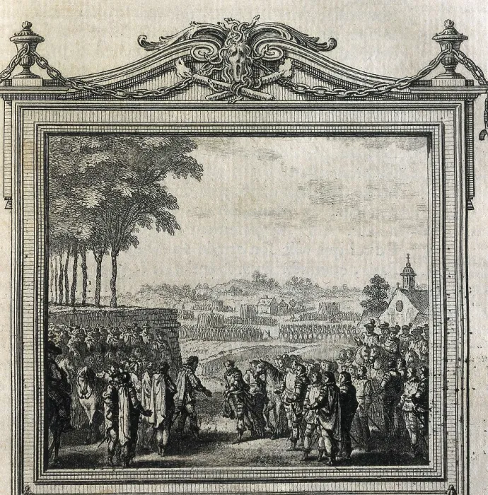 Framed Print : France (1589). Agreement between Henry III of France and Enrique III of Navarre. Engraving. AISA / Everett Collection**US SALES ONLY** Framed Print : France (1589). Agreement between Henry III of France and Enrique III of Navarre. Engraving. AISA / Everett Collection**US SALES ONLY**