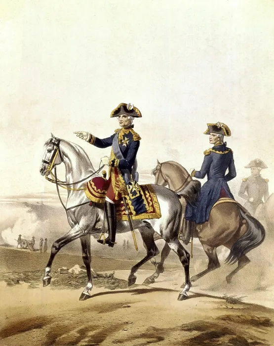 Framed Print : France (18th c.). General Staffl: Lieutenant General and Field Marshal. Litography. FRANCE. Paris. Army Museum. AISA / Everett Collection**US SALES ONLY** Framed Print : France (18th c.). General Staffl: Lieutenant General and Field Marshal. Litography. FRANCE. Paris. Army Museum. AISA / Everett Collection**US SALES ONLY**