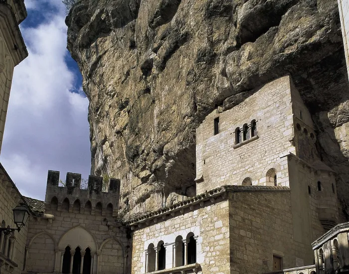 Framed Print : FRANCE. MIDI-PYRNES. LOT. Rocamadour. Sanctuary. AISA / Everett Collection**US SALES ONLY**