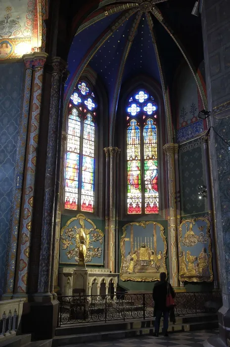 Framed Print : FRANCE. Oloron-Sainte-Marie. Cathedral of Sainte-Marie. Gothic art. AISA / Everett Collection**US SALES ONLY**
